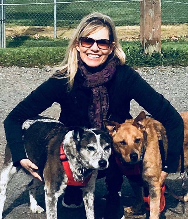 Iliandra Kopelli, event manager for Amazing Dogs Rescue
